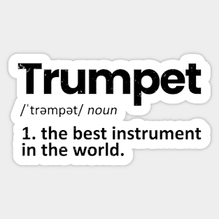 trumpet Sticker